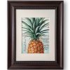 pineapple drawing framed