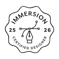 Immersion certified designer